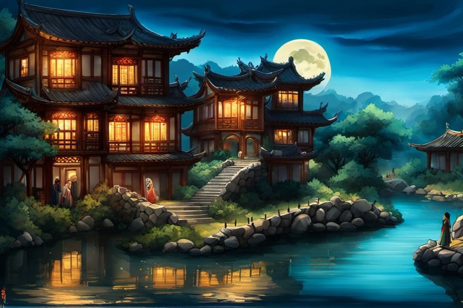 过世的人说没钱花了