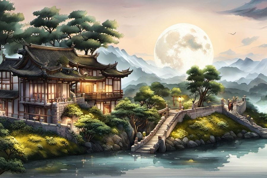 坐电梯上升冲上天