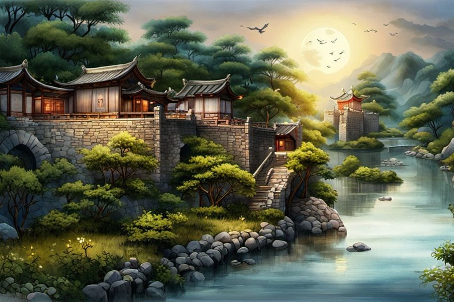 和一个男的在一起