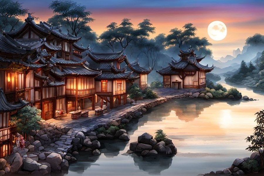 李子树上很多李子