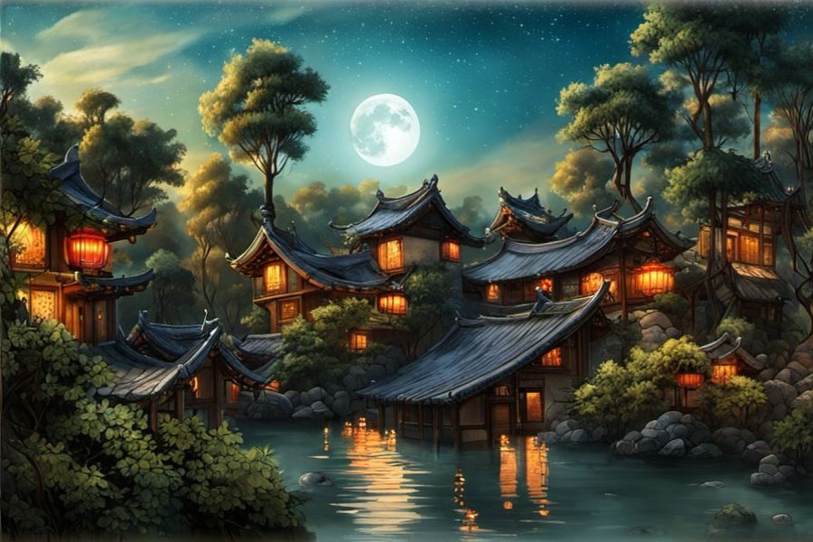 一群人打架