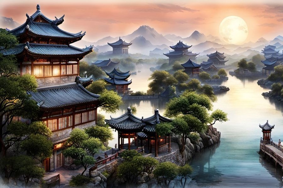 房子漏了一个洞