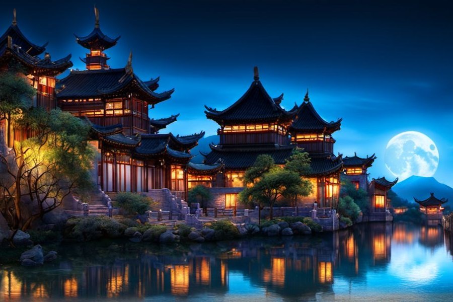 大浪向我扑来