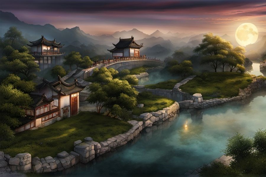 炕塌了个大洞
