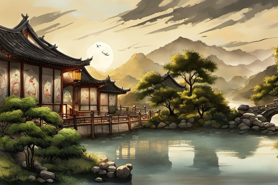 灶火烧得很旺