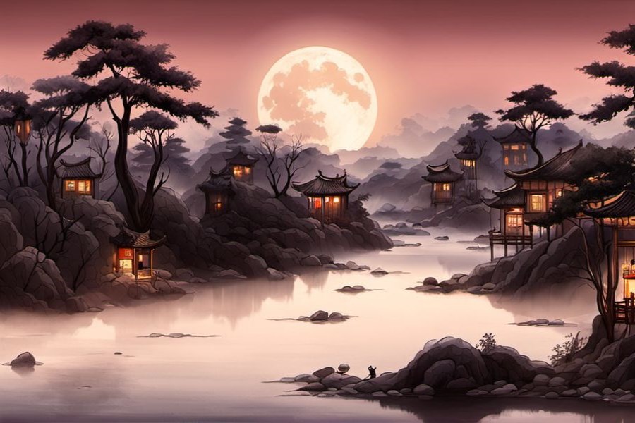 猪跑到家里