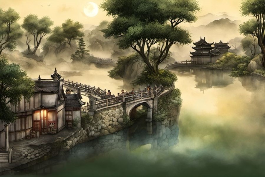 水里有很多鱼