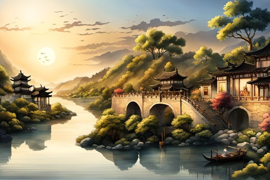 已故的父亲打我