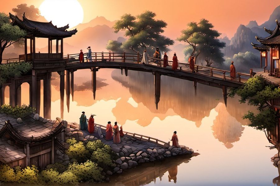到处都是水