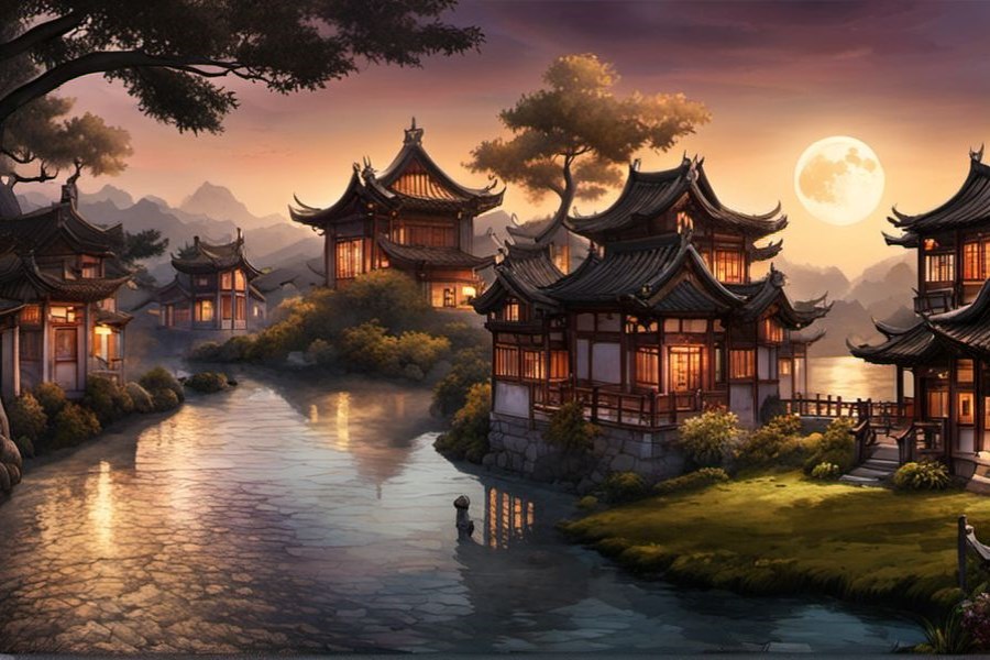 船在水中行驶