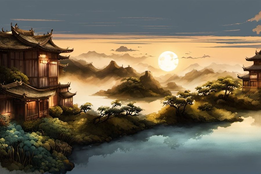 老房子倒塌