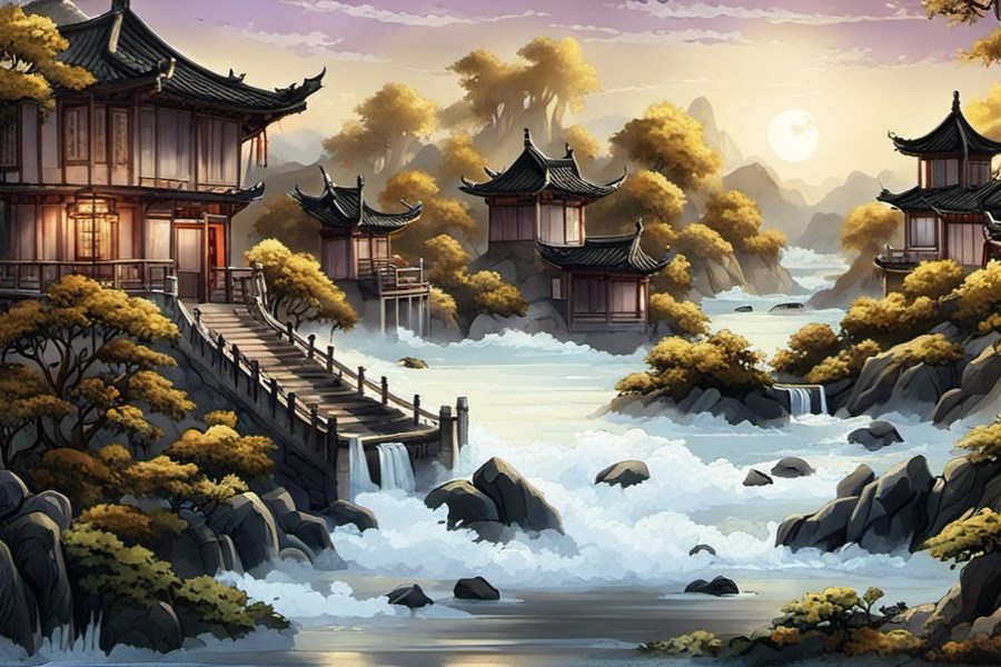 一大堆红薯