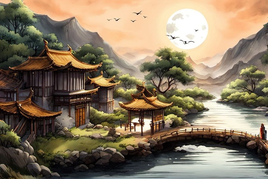 钓鱼一钓就上钩