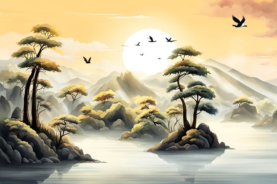 两条龙在天上飞