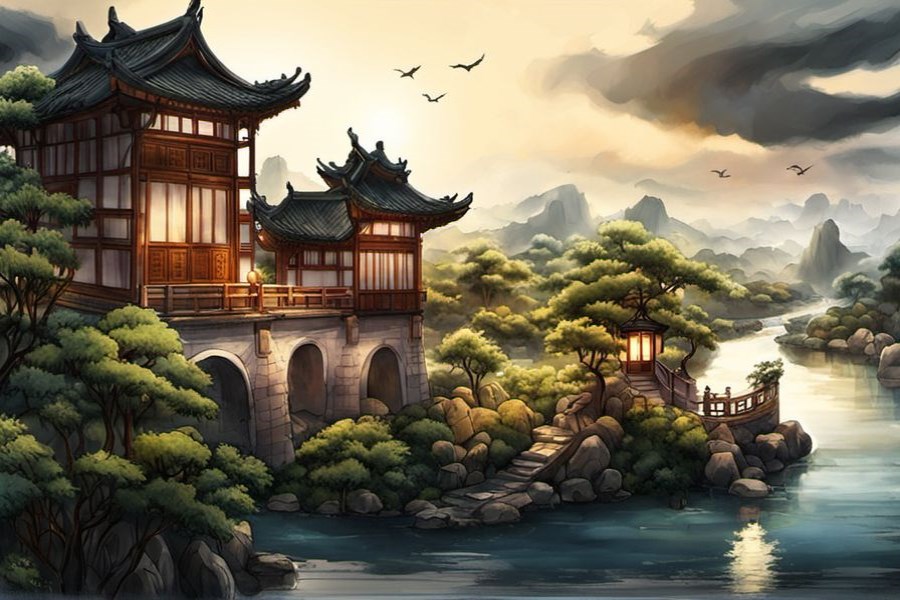 无花果树结满无花果