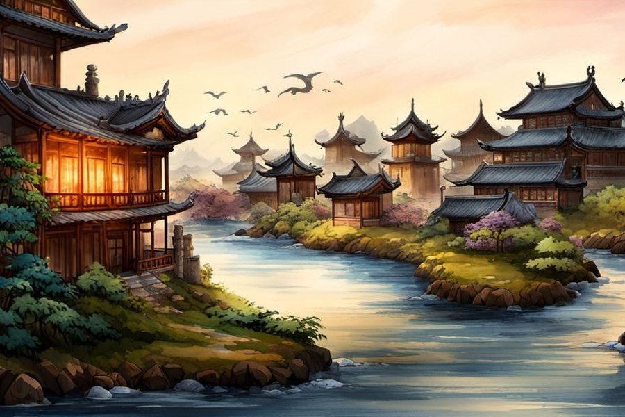 和别人一起吃鱼