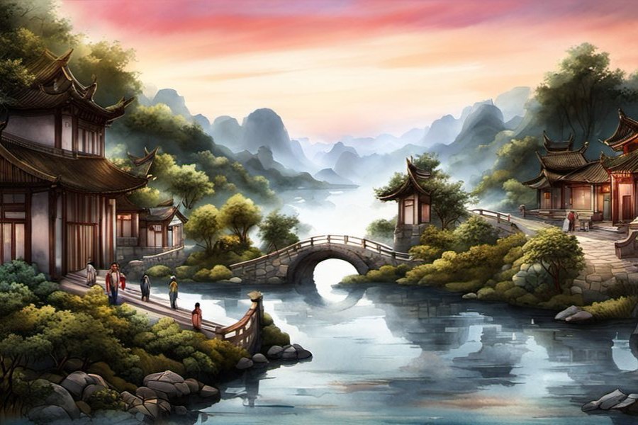老鹰在天空飞翔