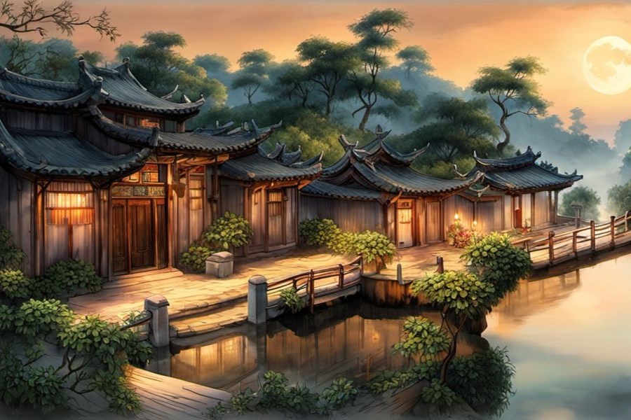 下山的路很陡峭