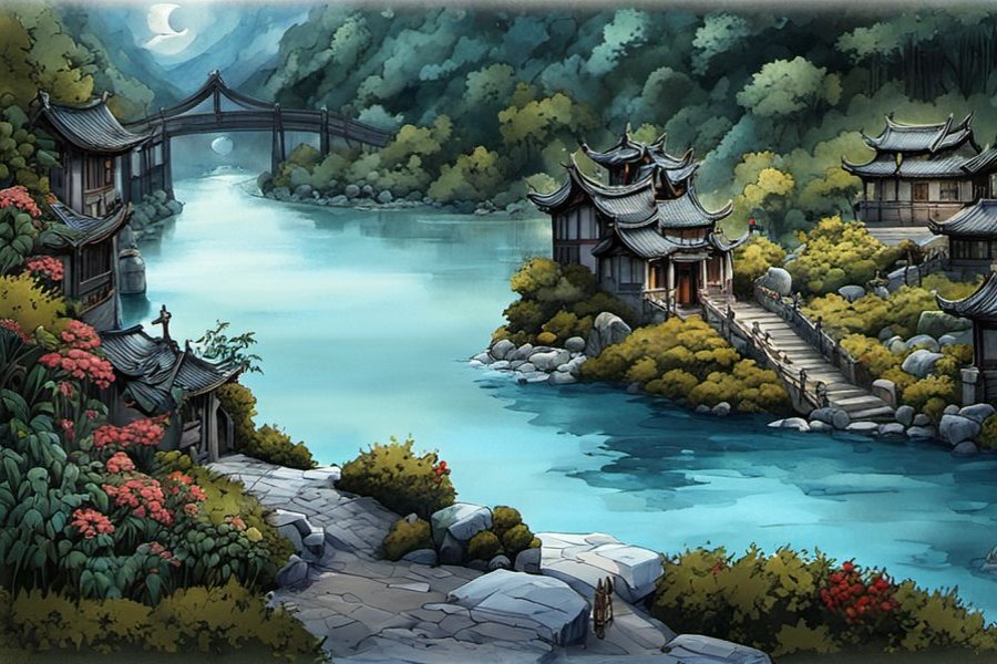 麦苗绿油油一片