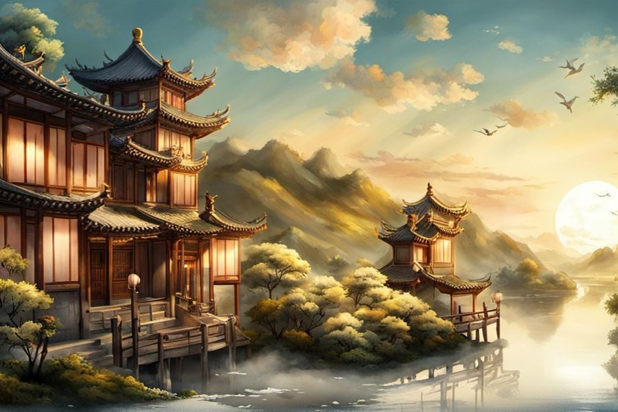 已故的父亲病重