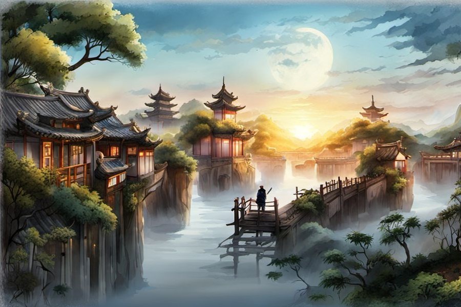抱着小男孩撒尿