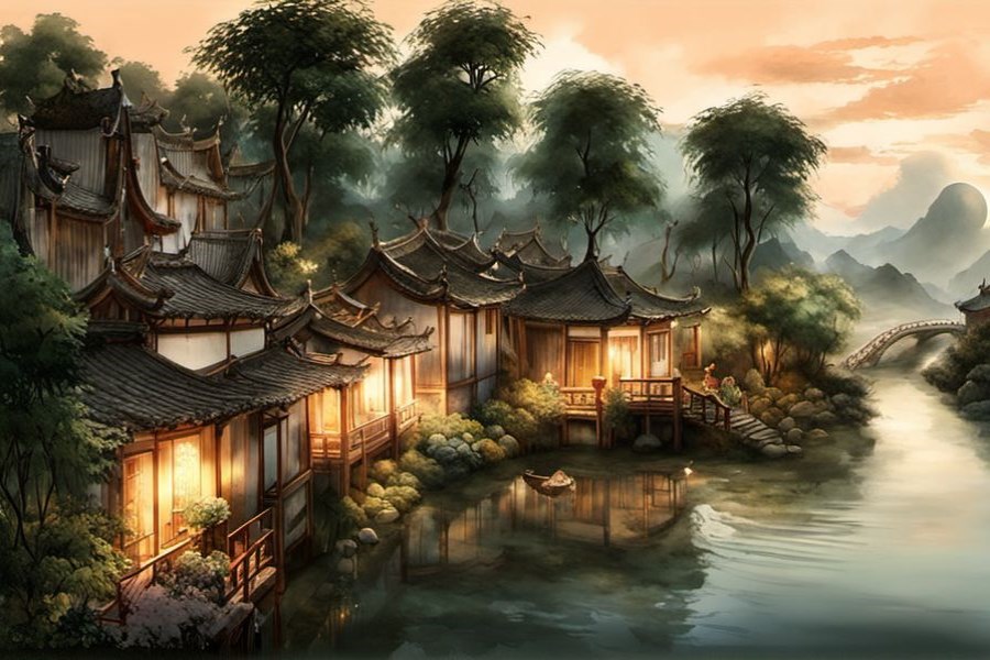 参观别人的新房子