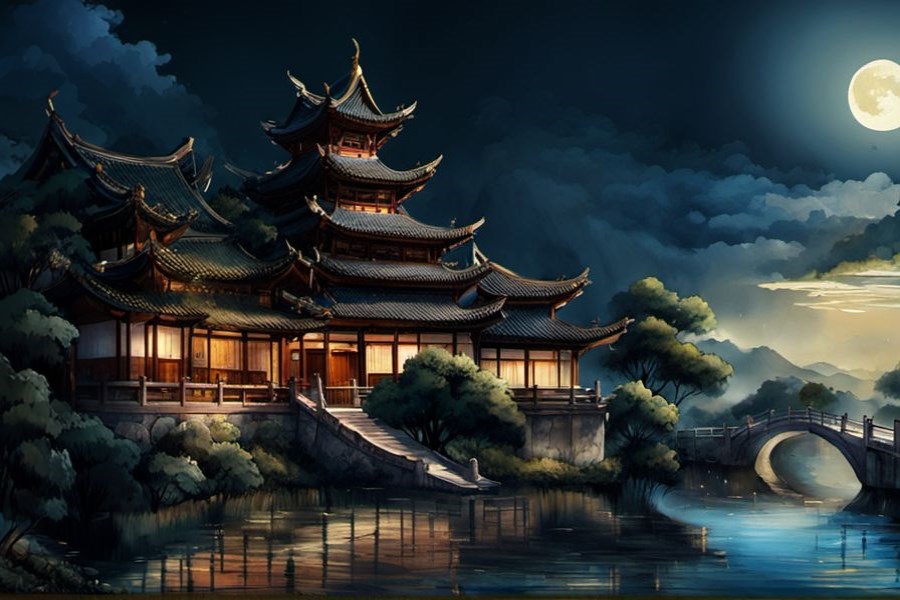 家乡发洪水