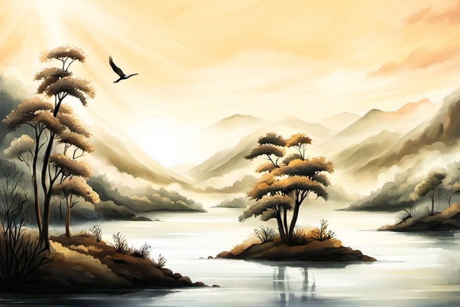 去世的母亲说话