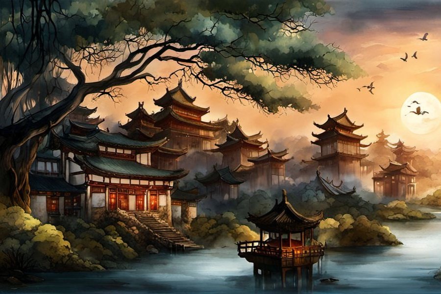 和死去的父亲打架