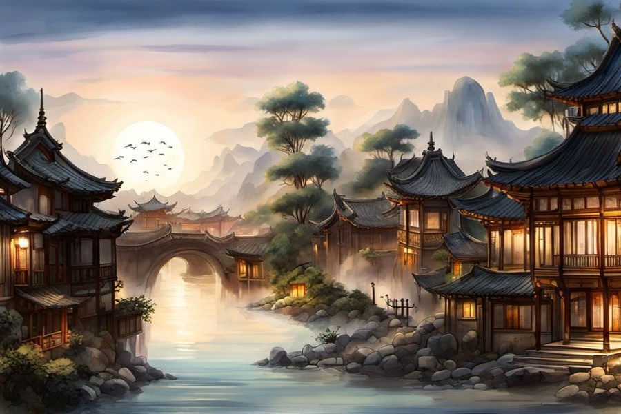 和亲戚一起吃饭
