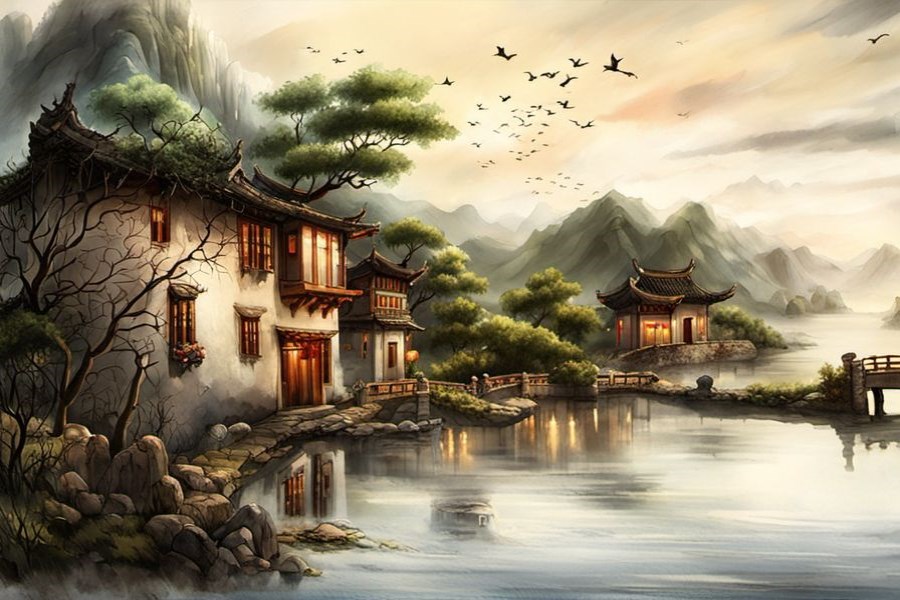 坐飞机在天上飞