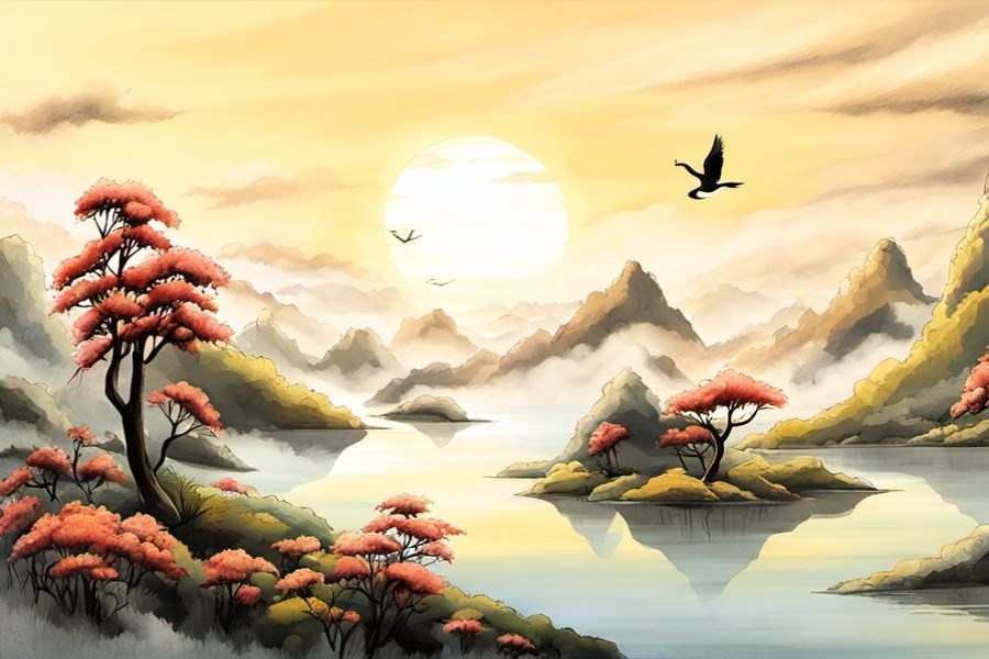 别人送大鱼给自己