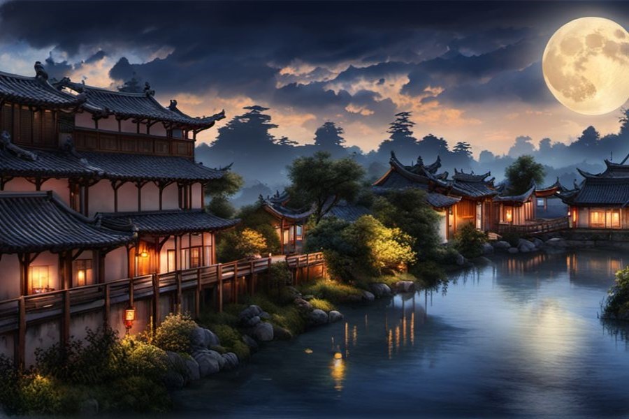 自己照镜子