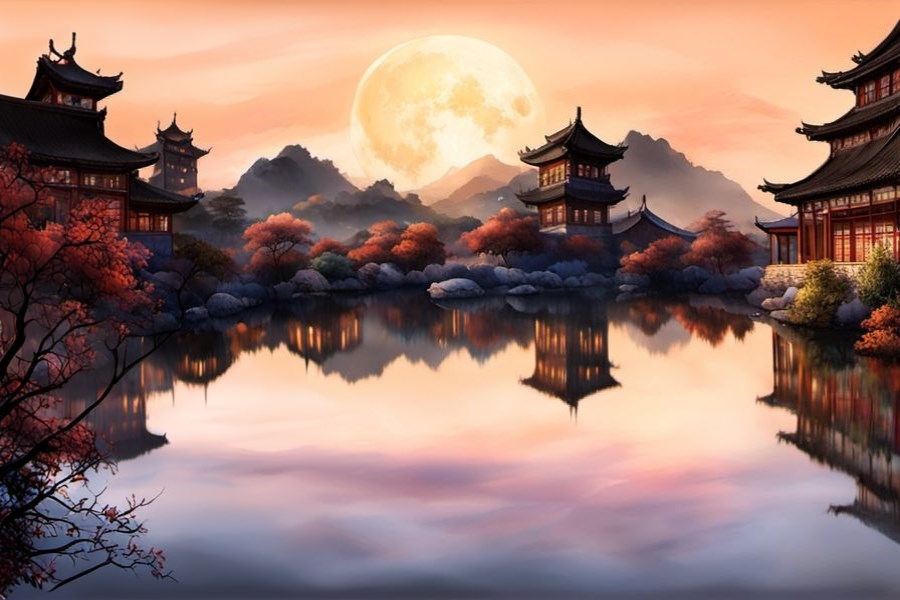 房顶塌了一个洞