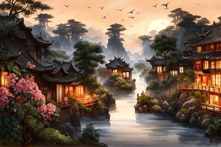 养了一条狗