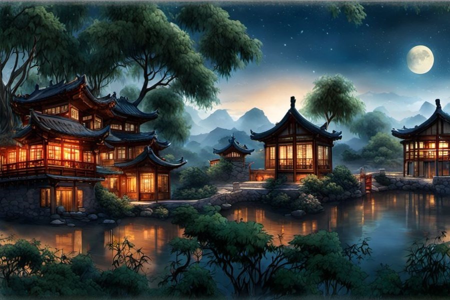 被洪水追着跑