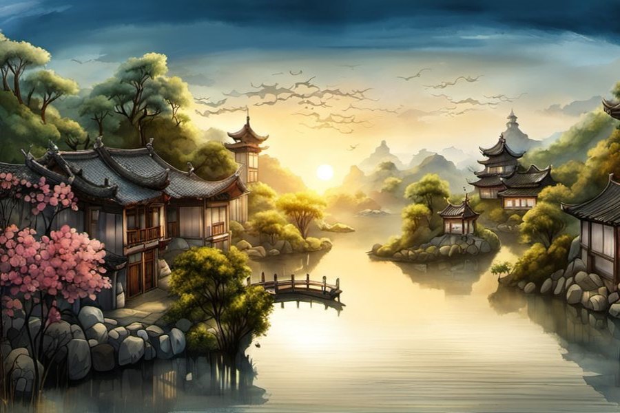 一只大黑狗