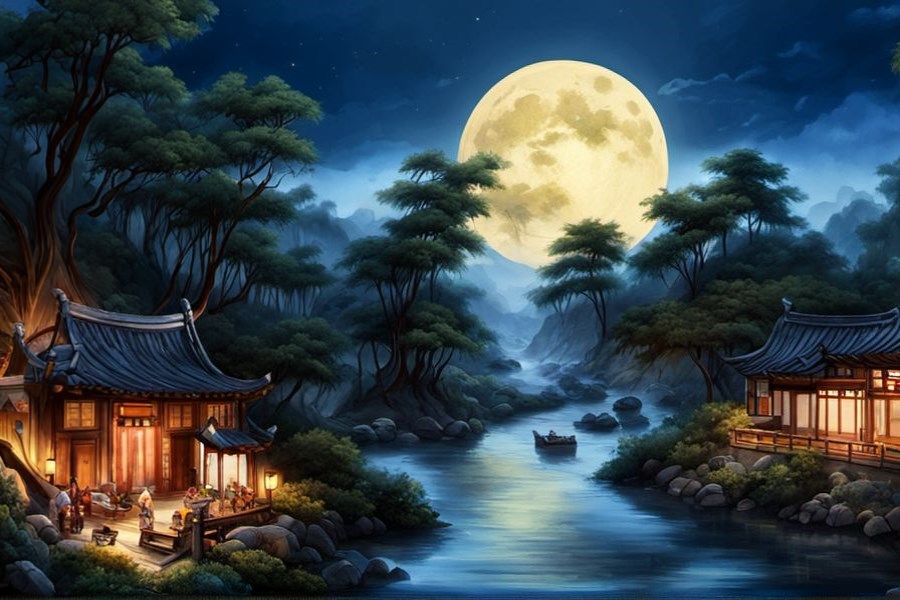 诡异的场景