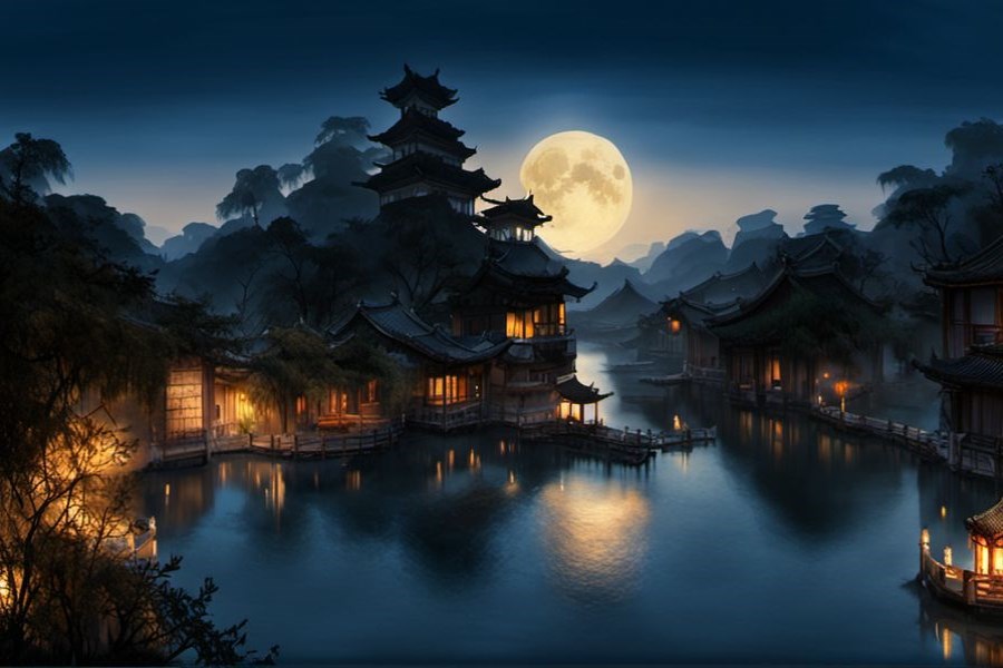 好多人来我家吃饭