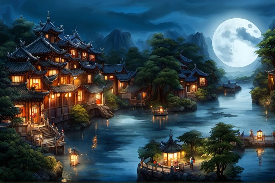 盖楼房正在施工