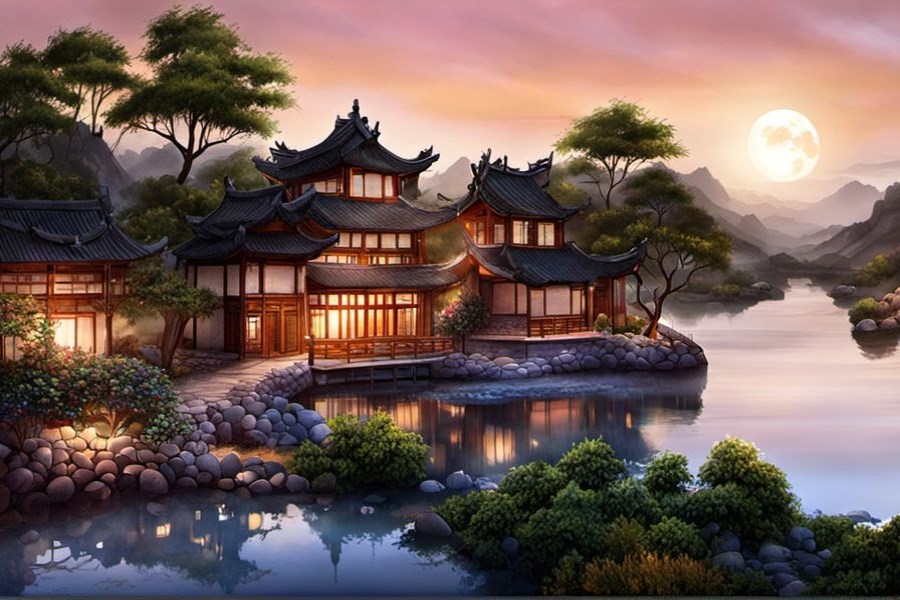 藤上结了好多瓜