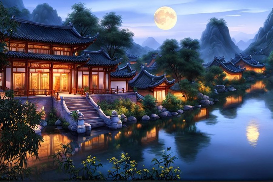 和朋友洗澡
