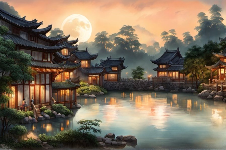 和富豪在一起