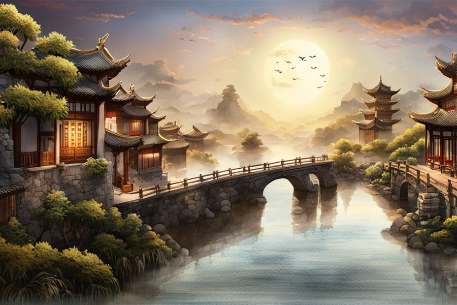 被大水冲走又自救了