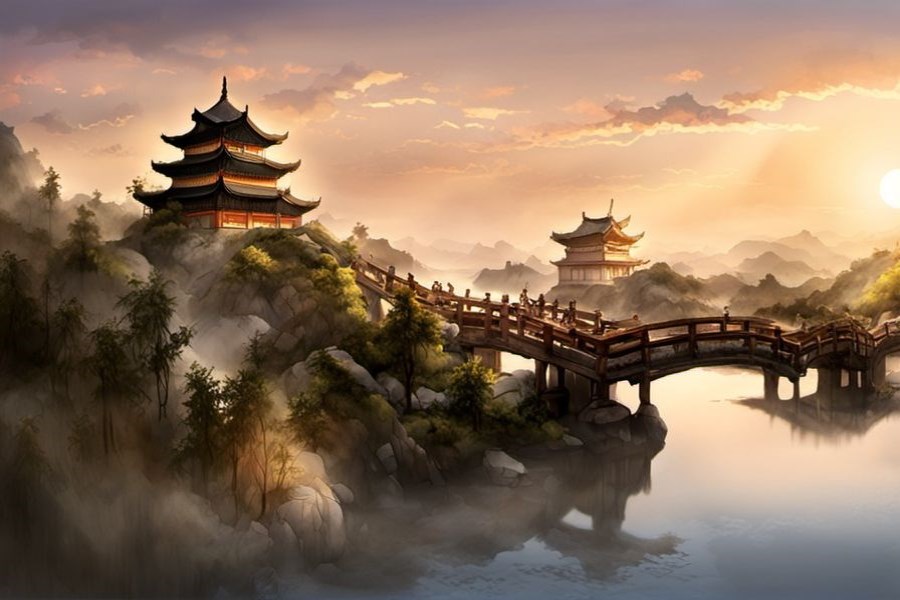 已故的父亲生病