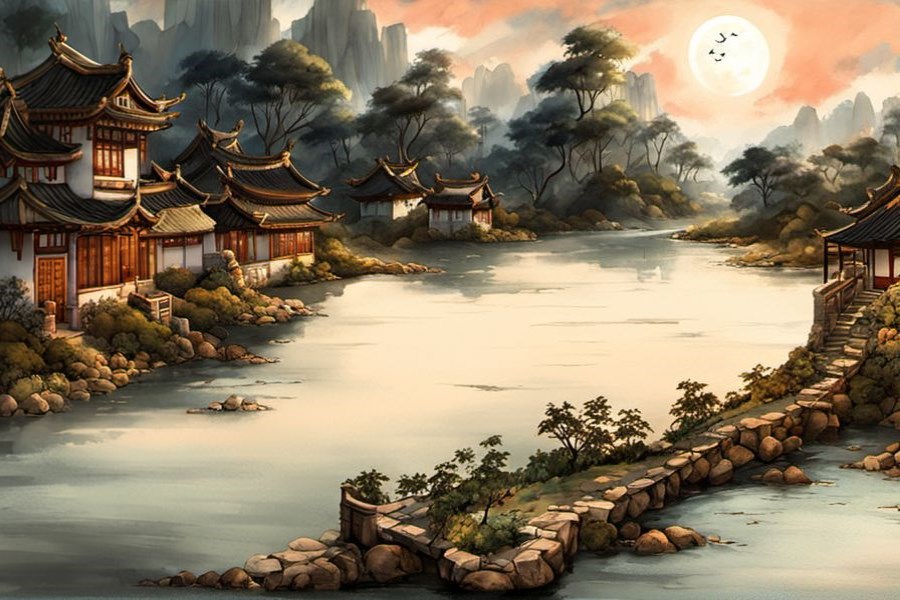 好多狗围着我