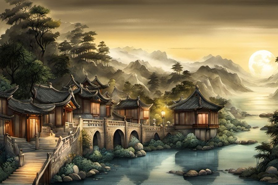 浇地跑水了