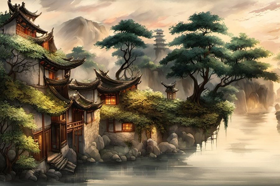 亲戚来我家