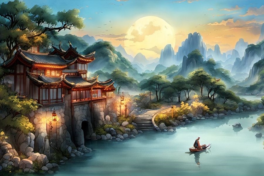 小孩掉水里