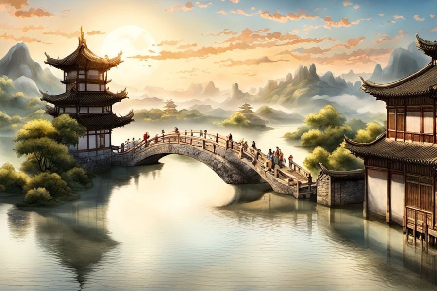 很多蛇在水里游